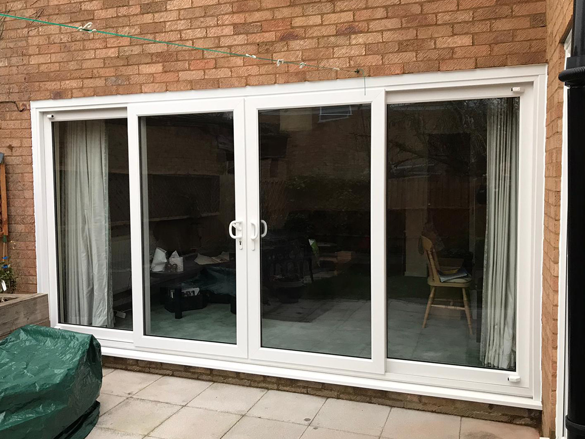 Patio sliding doors