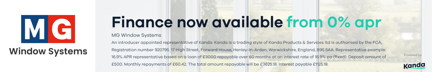 Finance now available with Kanda